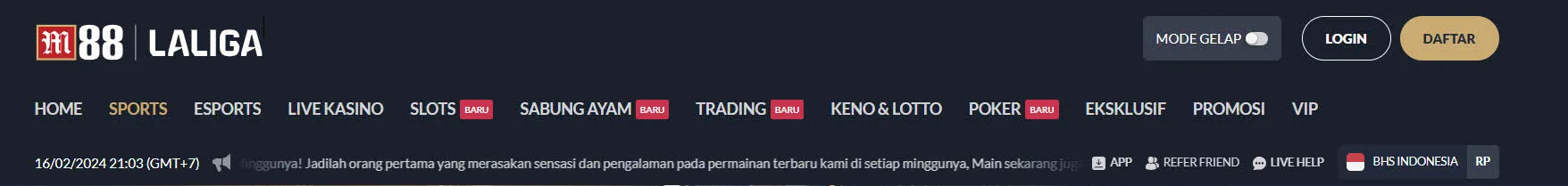 Akses link ke M88 tanpa khawatir diblokir